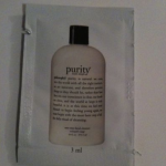 Picture of my PHILOSOPHY PURITY MADE SIMPLE free sample