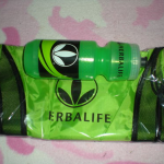 Picture of my Herbalife Back Pack with Water Bottle Free Sample