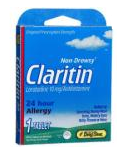 Picture of my Claritin Non-Drowsy 24 Hour Relief Trial Pack -1 Tablet Free Sample