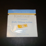 Picture of my Kinerase Daily Defense Lotion SPF 30 Free Sample
