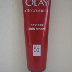 Picture of my Olay Regenerist Flawless Skin Cream SPF 30 Free Sample
