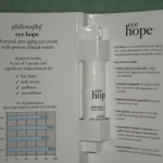 Picture of my Philosophy Eye Hope Deluxe Free Sample