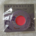 Picture of my Urban Decay Afterglow Glide On Cheek Tint Free Sample