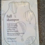Picture of my Living Proof Full Shampoo Free Sample