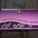 Picture of my Poise Hourglass Shape Pads Free Sample