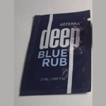 Picture of my doTERRA Deep Blue Rub Free Sample