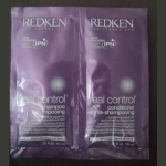 Picture of my REDKEN Real Control Shampoo Conditioner Set Free Sample
